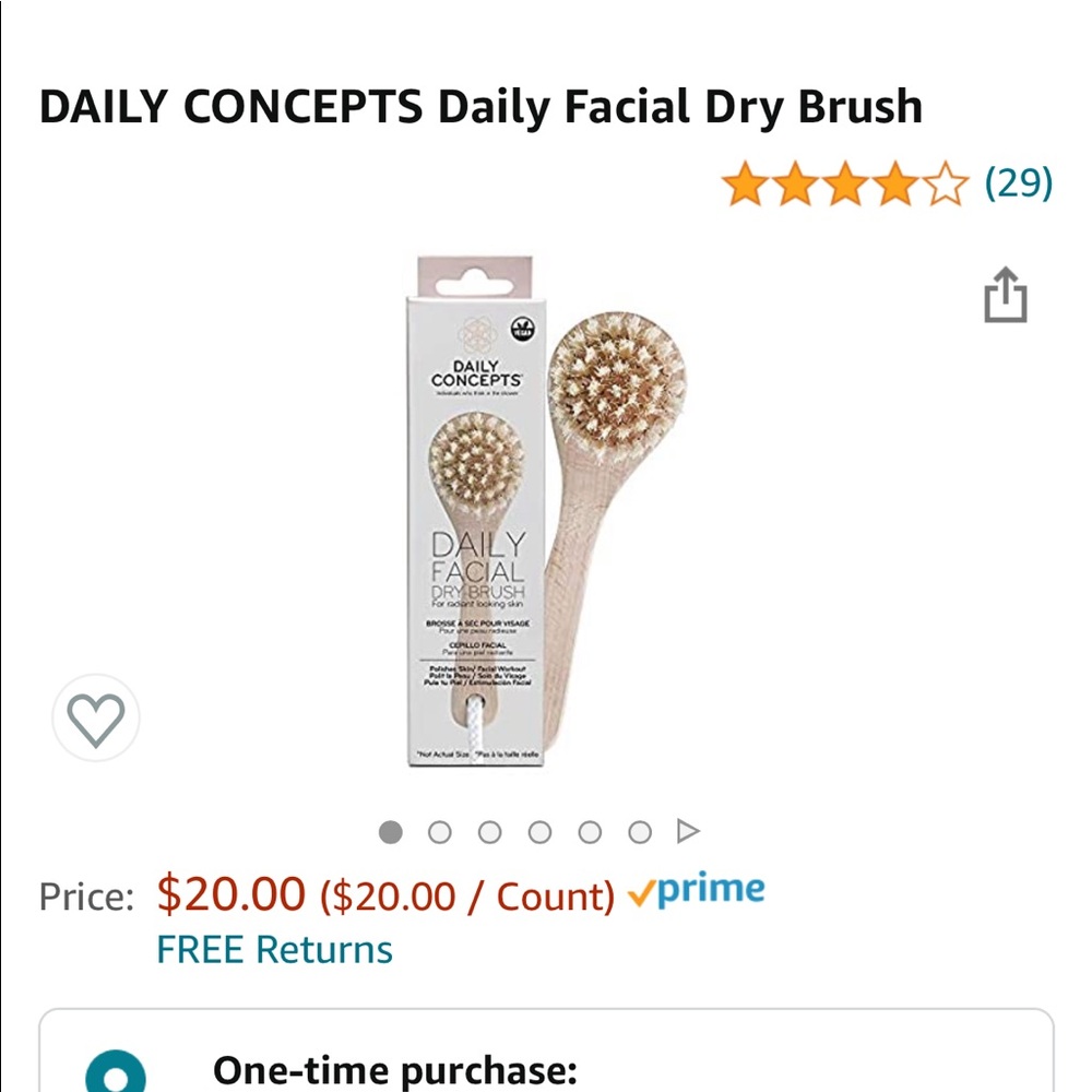 Daily Concepts daily facial dry brush